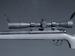 Sniper M24 Modello 3D