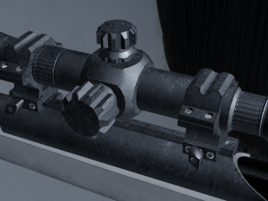 Sniper M24 Modello 3D