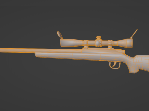 Sniper M24 Modello 3D
