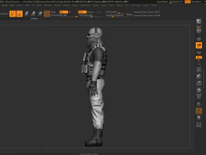 Солдат 3D Модель