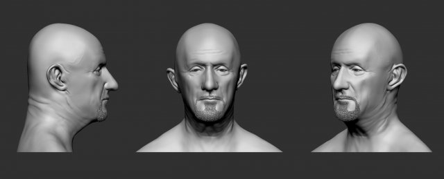 Mike 3D-Modell .c4d .max .obj .3ds .fbx .stl .blend 