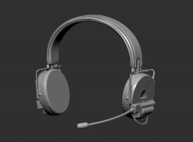 Headphones Modelo 3D .c4d .max .obj .3ds .fbx .stl .blend 