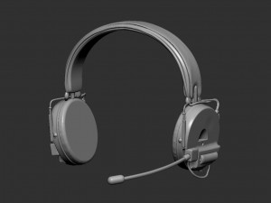 Headphones 3D-Modell