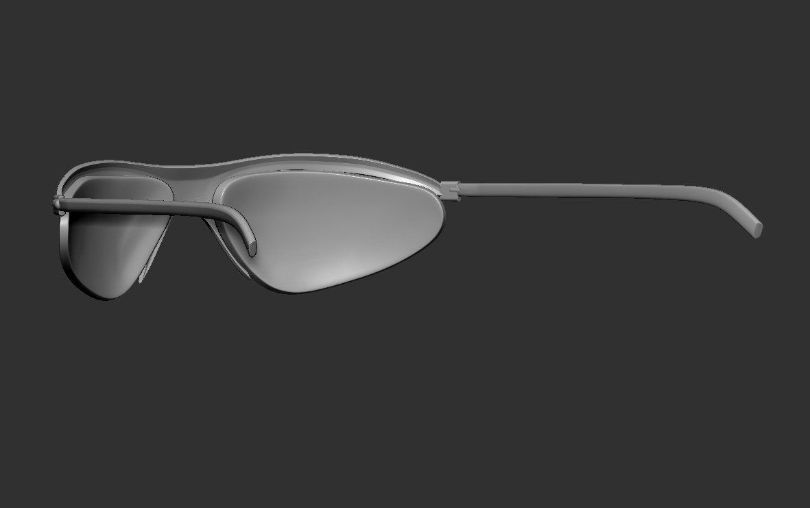 Sun glasses free 3D model | CGTrader