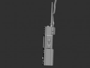 TACTICAL RADIO 3D Model