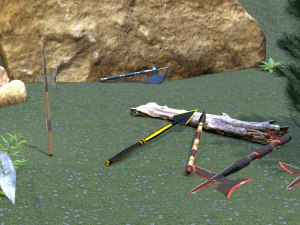 Game ready Weapon pack 3D Model