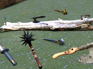 Game ready Weapon pack 3D Model