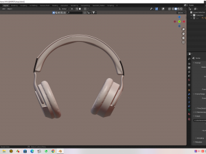 Headphones blender modeling art render cycles animation 3D 모델
