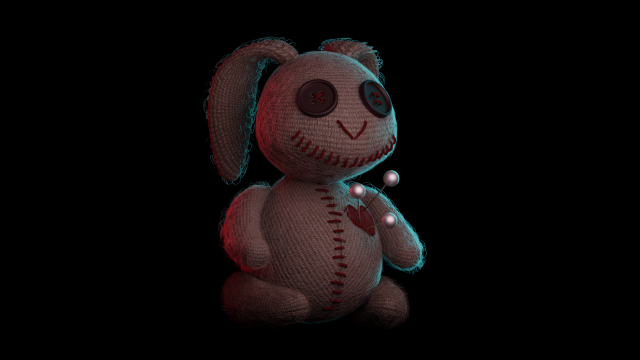 Voodoodol rabbit Model 3D .c4d .max .obj .3ds .fbx .stl .blend 