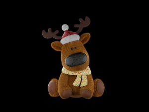 New years deer 3Dモデル