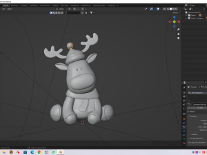 New years deer 3D Модель