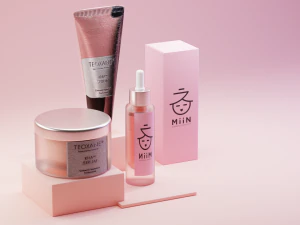 Cosm&eacute;ticos renderizan ciclos de animaci&oacute;n 3D. Modelo 3D