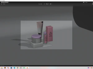Cosmetics render cycles 3D animation 3D Model