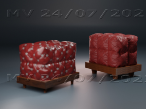 Upholstered furniture 3Dモデル
