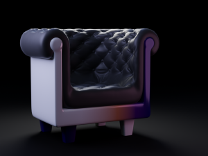 Sofa chair 3D Model