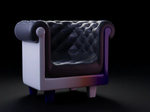 소파 의자 3D 모델