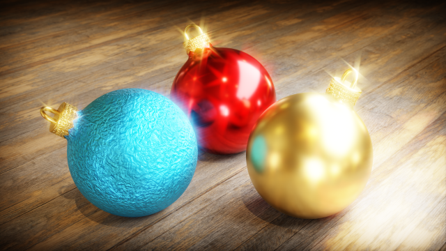 Christmas Balls Modelo 3D .c4d .max .obj .3ds .fbx .stl .blend 