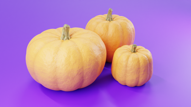 Pumpkin Modelo 3D .c4d .max .obj .3ds .fbx .stl .blend 