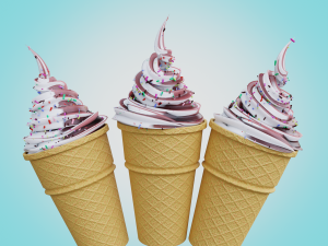 Ice cream 3D Model