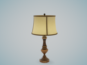 Photorealistic Fancy Lamp 3D 模型