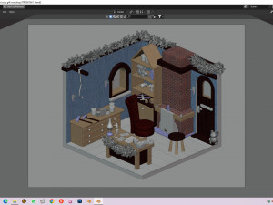 Cozy Gift Workshop in Blender 3Dモデル