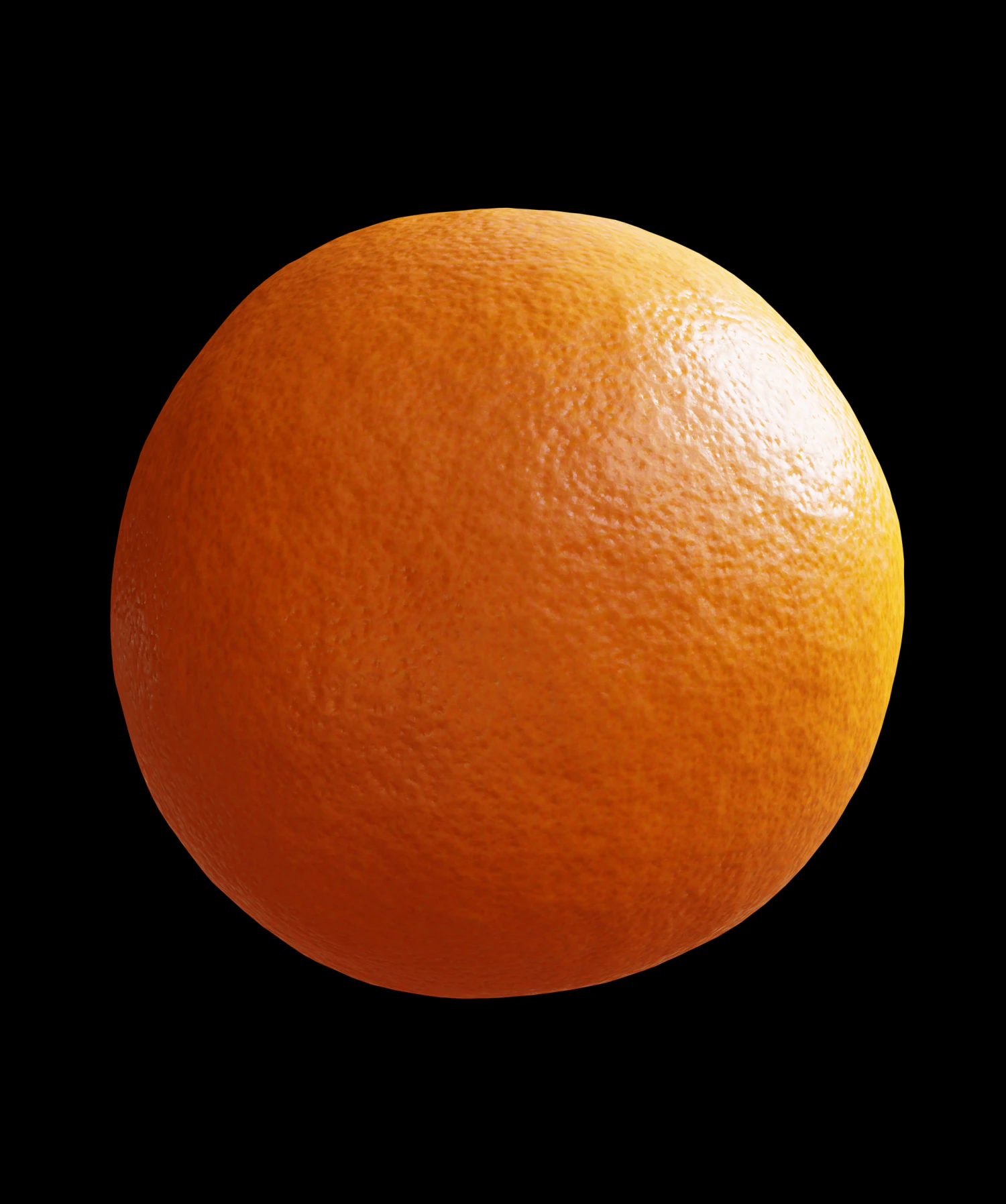Procedural Orange Peel Material 3D Model .c4d .max .obj .3ds .fbx .stl .blend