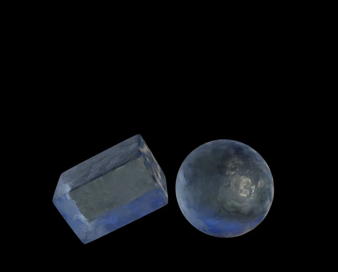 Procedural Ice Material 3D Model .c4d .max .obj .3ds .fbx .stl .blend 