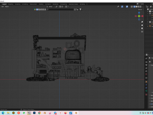 COZY KITCHEN 3D Модель