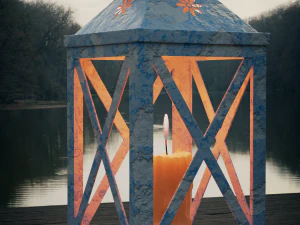 Осінній Ліхтар 3D Модель