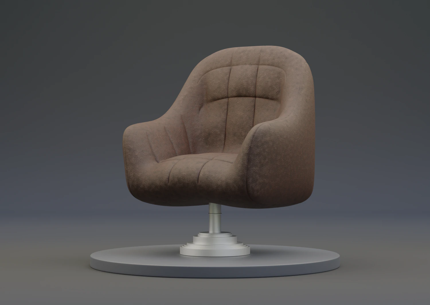 Armchair 3D Model .c4d .max .obj .3ds .fbx .stl .blend 