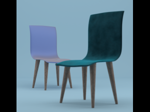 SCHOOL CHAIR Modelo 3D