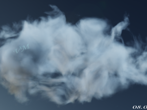 Procedural Cloud Material CG Texturen