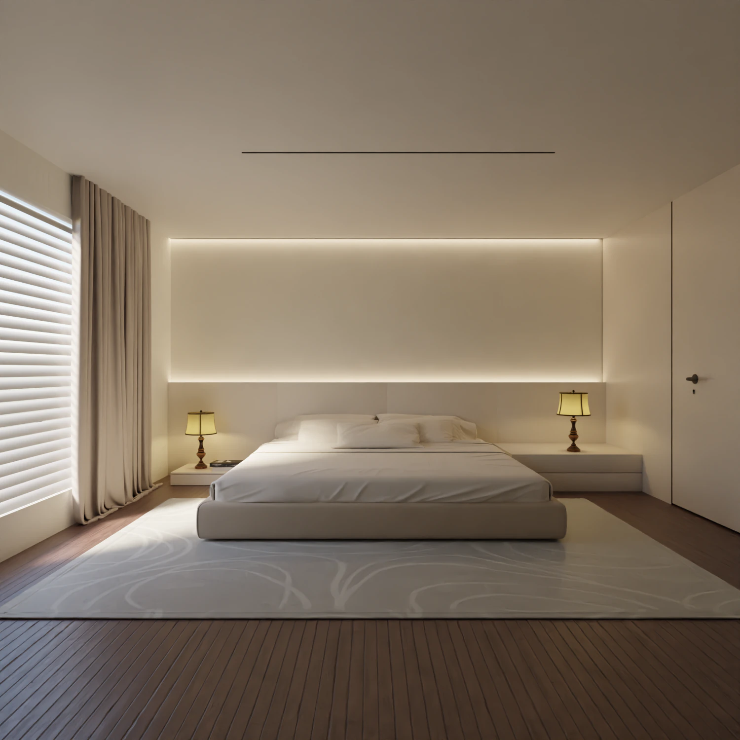 Bedroom 3D Model .c4d .max .obj .3ds .fbx .stl .blend 