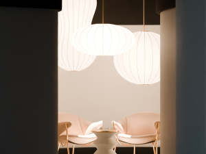 Lighting Rendering in Blender 3D Model