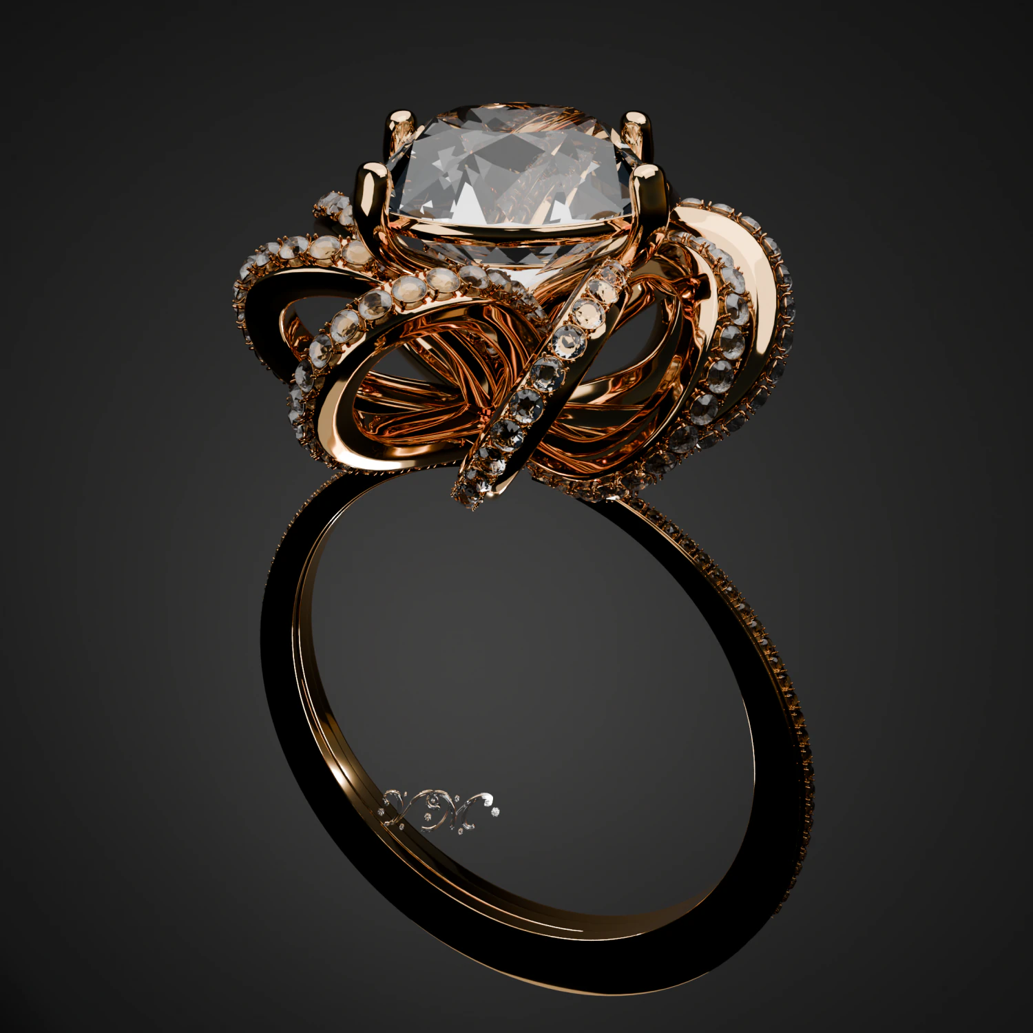 Jewerly 3D Model .c4d .max .obj .3ds .fbx .stl .blend 