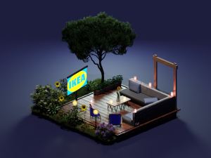 Garden Lounge 3Dモデル