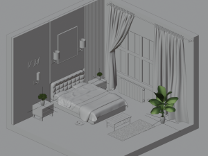 Bedroom 3D Model