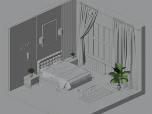 Bedroom 3D Model