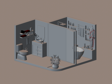 Bathroom Modelo 3D