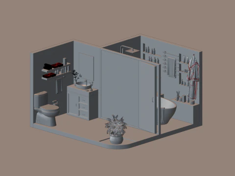 Bathroom 3D Model