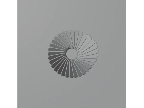Make A Modern Abstract Loop 3D Model