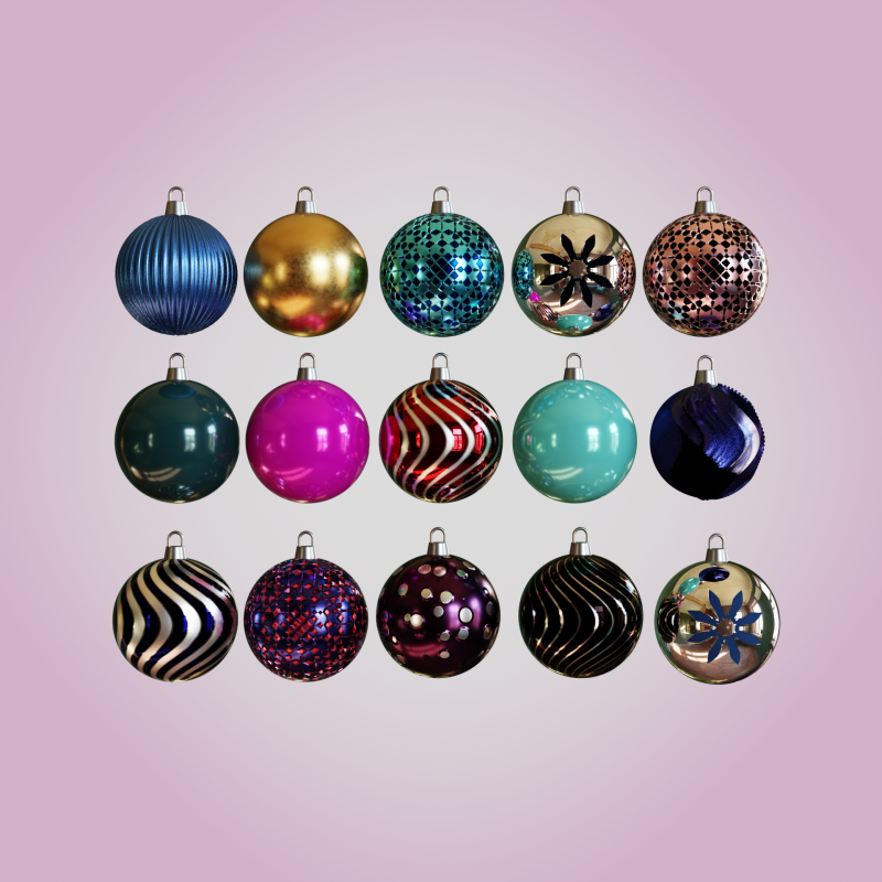 Christmas Ball 3Dモデル .c4d .max .obj .3ds .fbx .stl .blend 