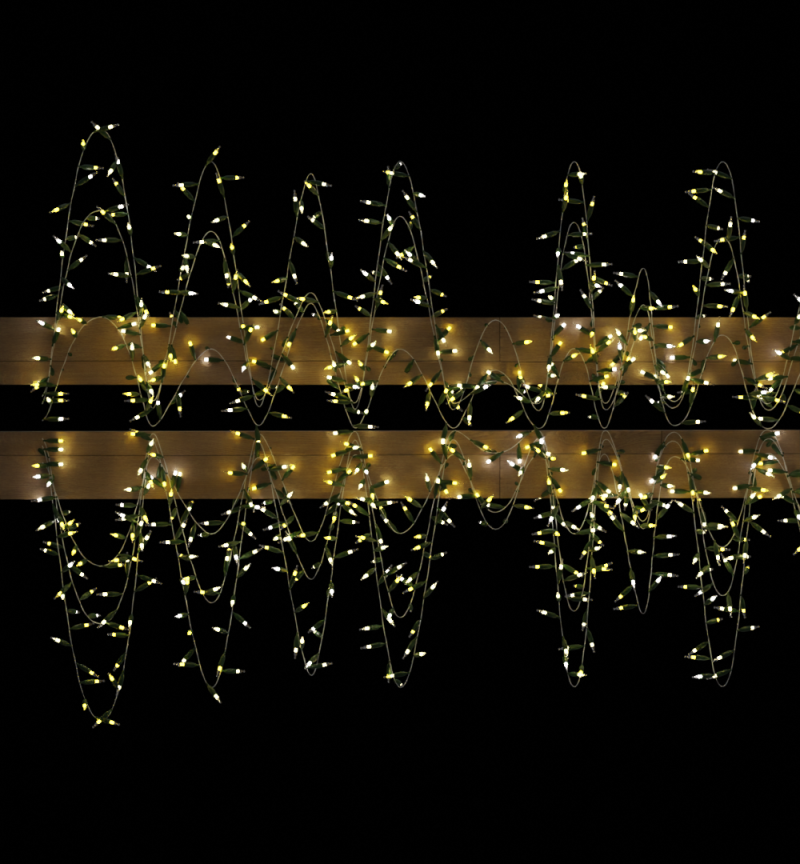 Customizable Christmas Lights 3Dモデル .c4d .max .obj .3ds .fbx .stl .blend 
