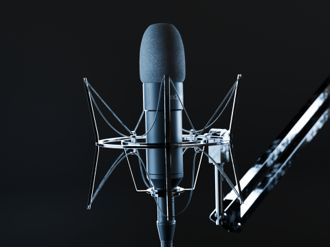 Microphone 3D Model