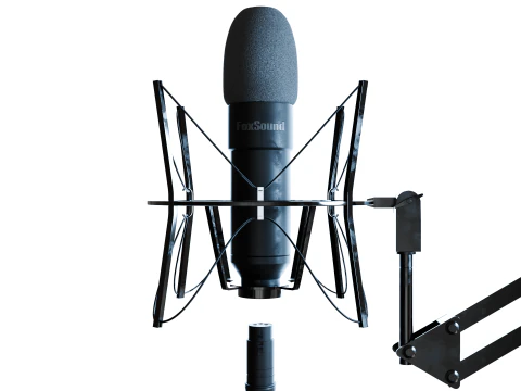 Microphone 3D Model