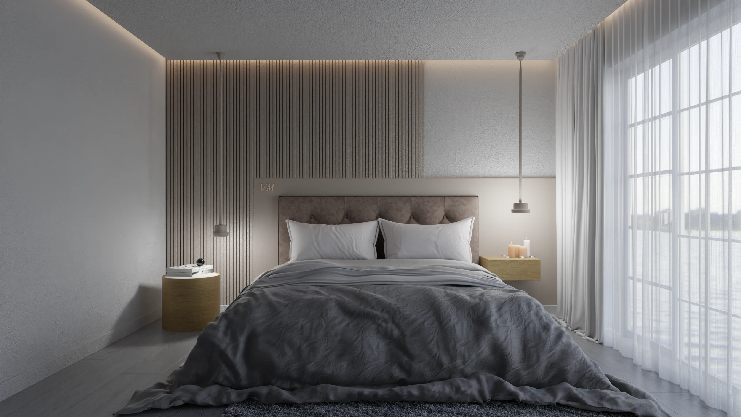 Style Bedroom 3D Model .c4d .max .obj .3ds .fbx .stl .blend 
