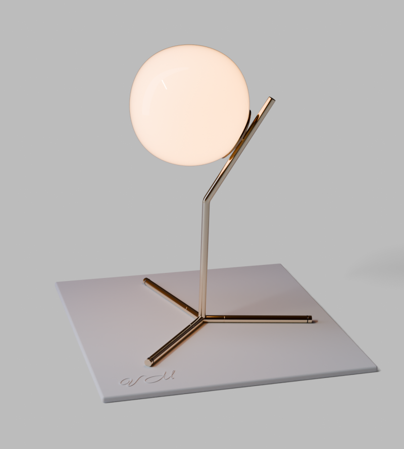 Lamp 3D Model .c4d .max .obj .3ds .fbx .stl .blend 