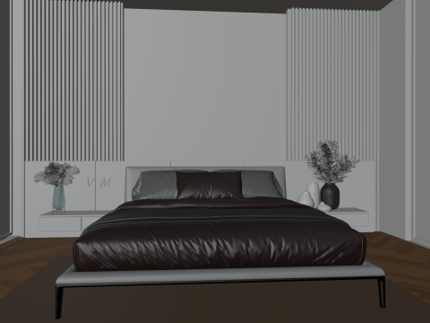 Bedroom 3D-Modell
