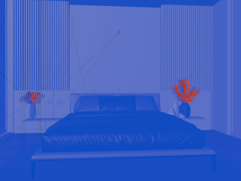 Bedroom 3D-Modell