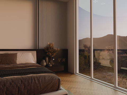 Bedroom Model 3D